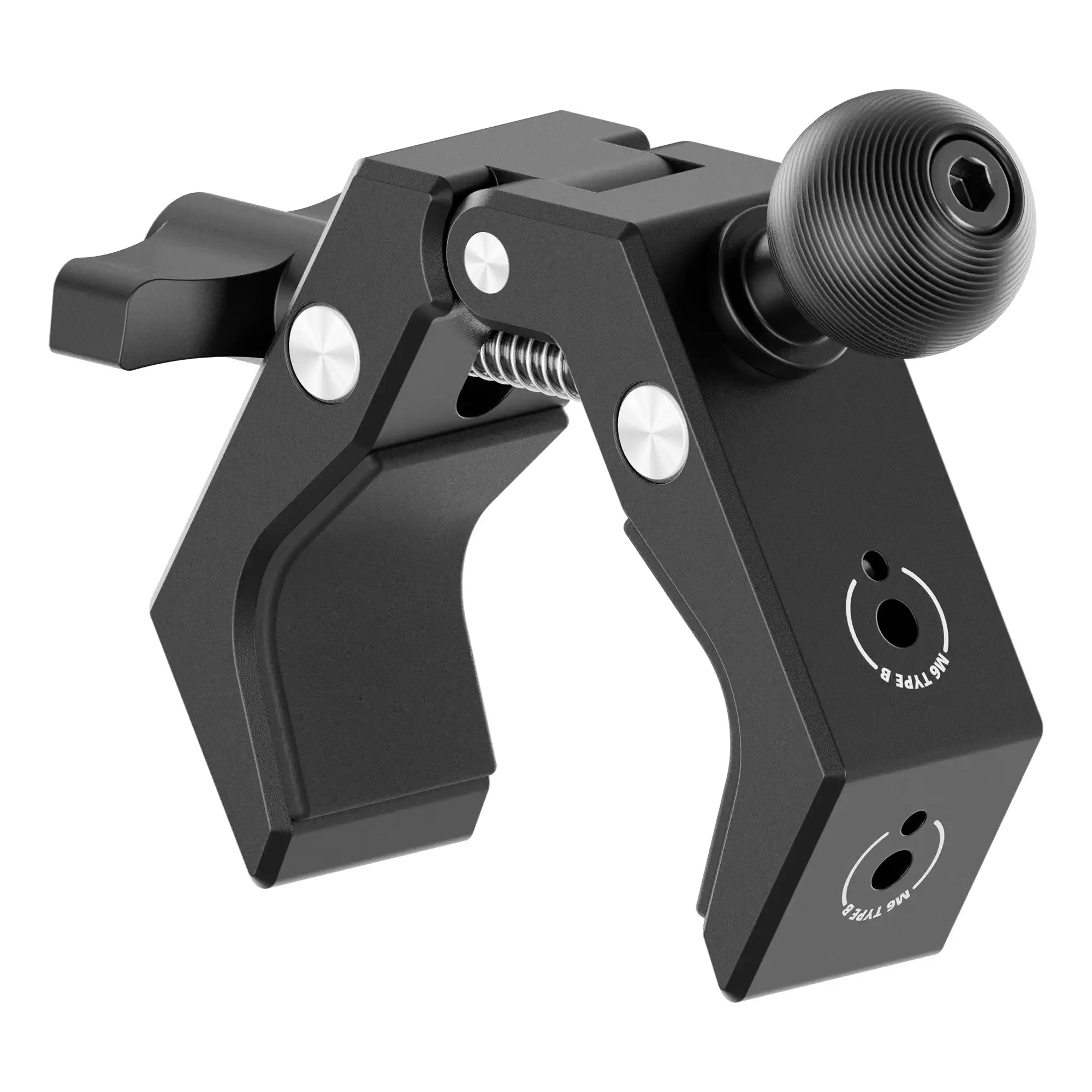 Bar Clamp / Grab Handle Mount for 1"-2" Bars | 26mm Aluminum Ball
