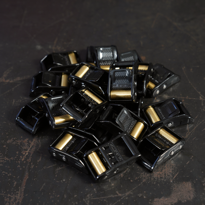 Rollercam 1.0in Black Finish Cam Buckle (Pack of 1)