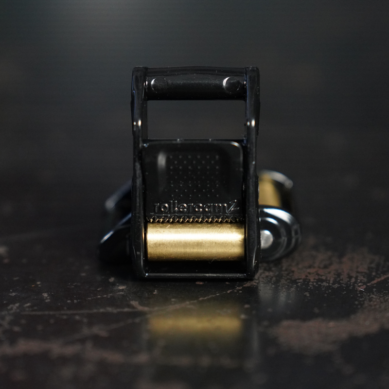 Rollercam 1.25in Black Finish Cam Buckle (Pack of 1)