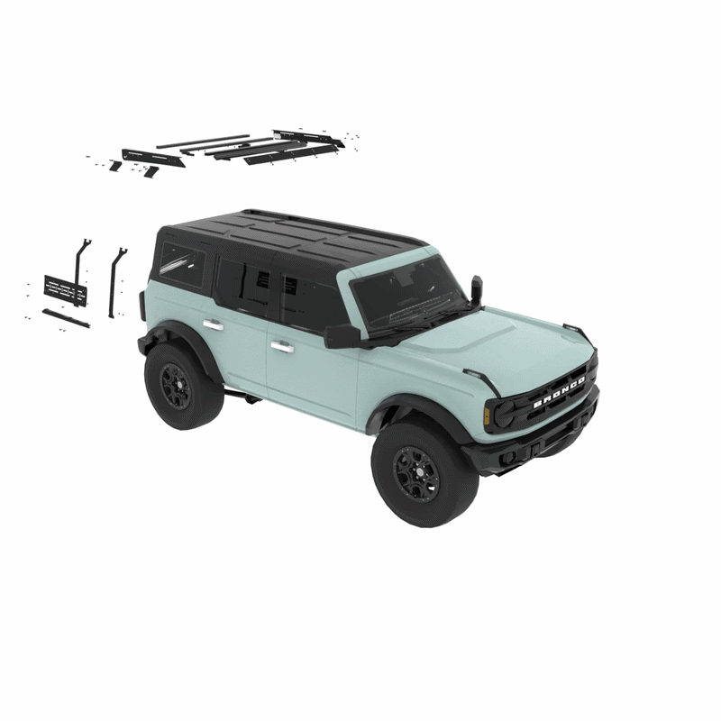 Modular Half Rack For The Ford Bronco (2021-Current)