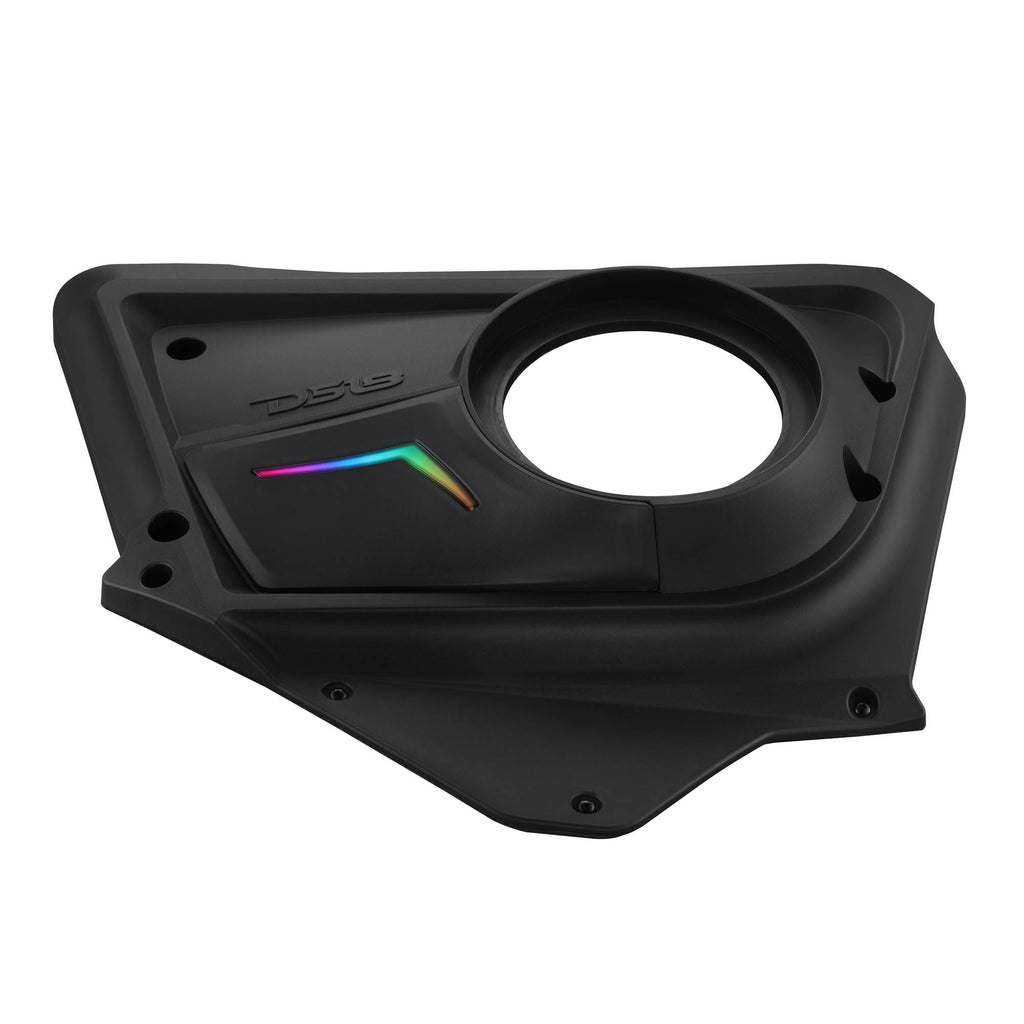 Can-Am Maverick X3 (2017-Up) Rear Door Speaker Panels with Digital LED Badge