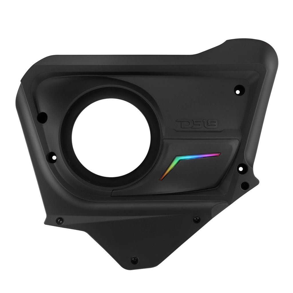 Can-Am Maverick X3 (2017-Up) Rear Door Speaker Panels with Digital LED Badge