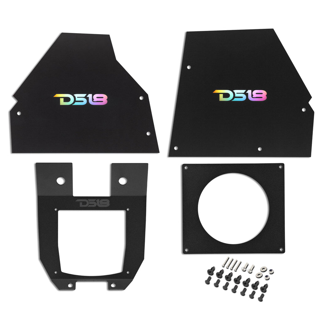 Can-Am Maverick X3 Lower Bracket Kit for MRX150 Head-Unit with Center Console Covers and LED Badges