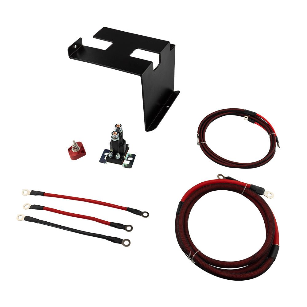 Can-Am Maverick X3 Second Battery Upgrade Kit with Battery - More Battery Reserve Power For Longer Lasting Audio