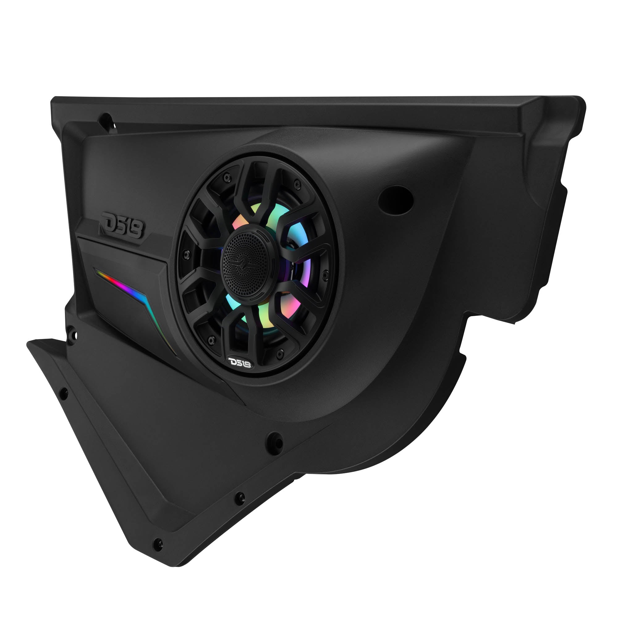 Can-Am Maverick X3 Door Speaker Panels Loaded with NXL-IQ 6.5" 2-Way Coaxial Marine Speakers and Digital LED Badge
