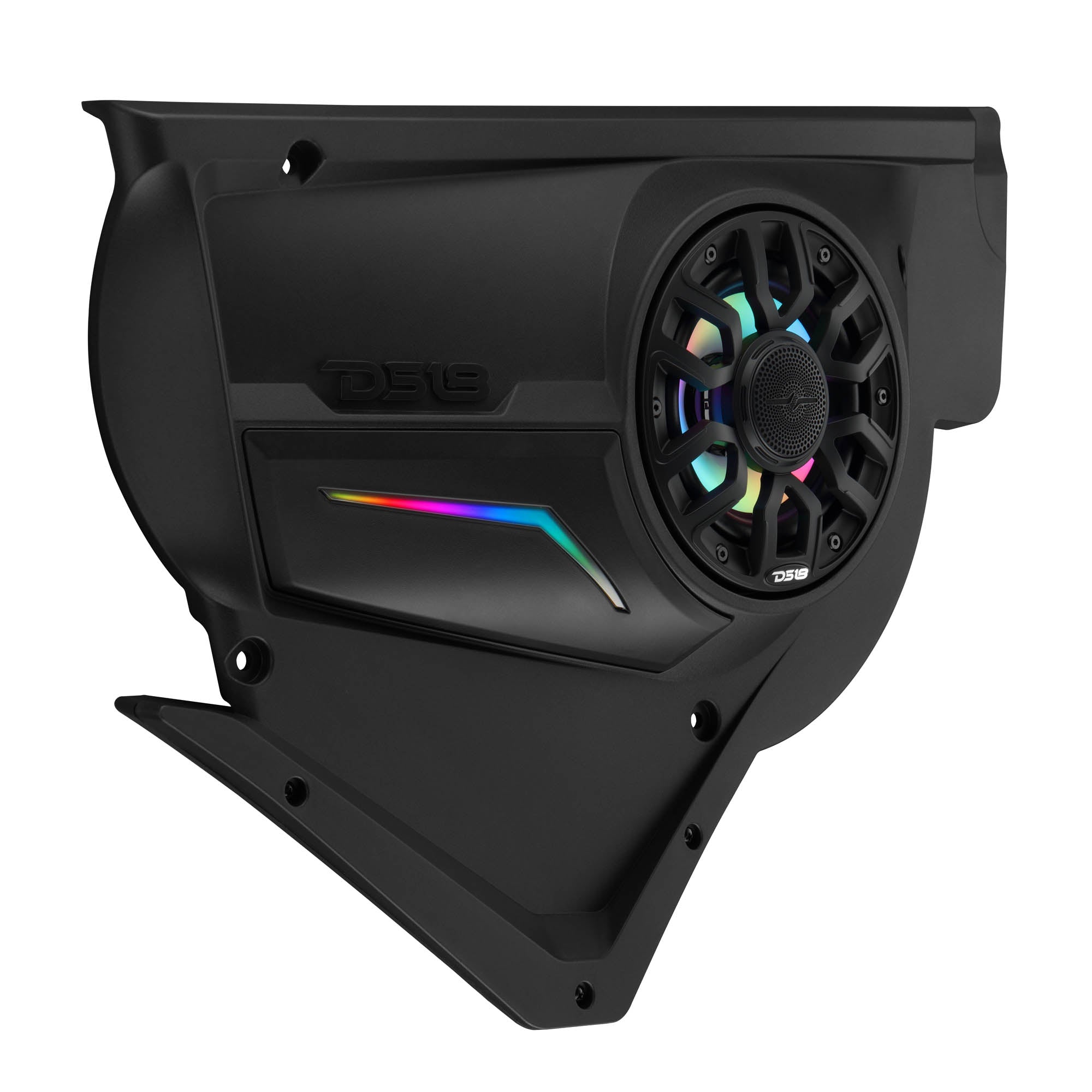 Can-Am Maverick X3 Door Speaker Panels Loaded with NXL-IQ 6.5" 2-Way Coaxial Marine Speakers and Digital LED Badge