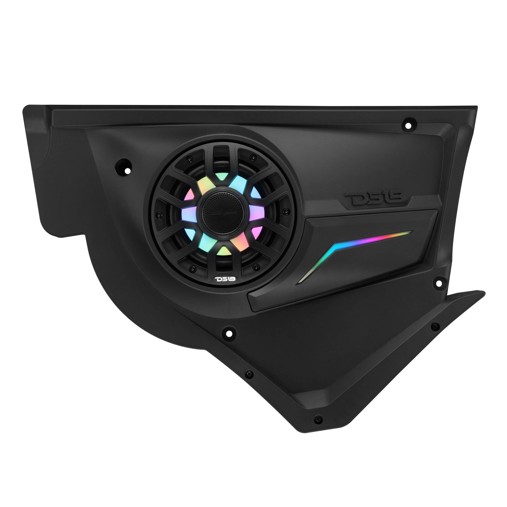 Can-Am Maverick X3 Door Speaker Panels Loaded with NXL-IQ 6.5" 2-Way Coaxial Marine Speakers and Digital LED Badge