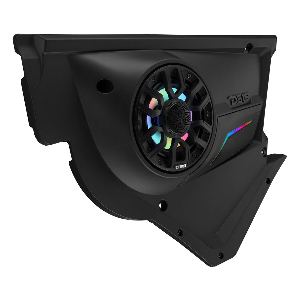 Can-Am Maverick X3 Door Speaker Panels Loaded with NXL-IQ 6.5" 2-Way Coaxial Marine Speakers and Digital LED Badge