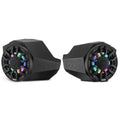 Can-Am Maverick X3 Kick Panel Speaker Pods Loaded with NXL-IQ 6.5" 2-Way Coaxial Marine Speakers and Digital LED Lights