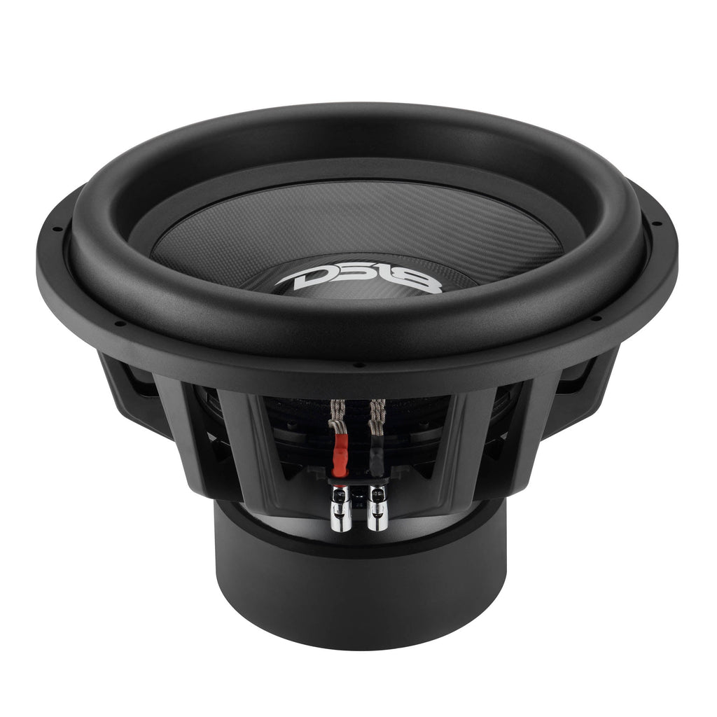 18" High Excursion Subwoofer with Carbon Fiber Cone | 3500W RMS / 7000W Peak | Dual 1-Ohm Voice Coil