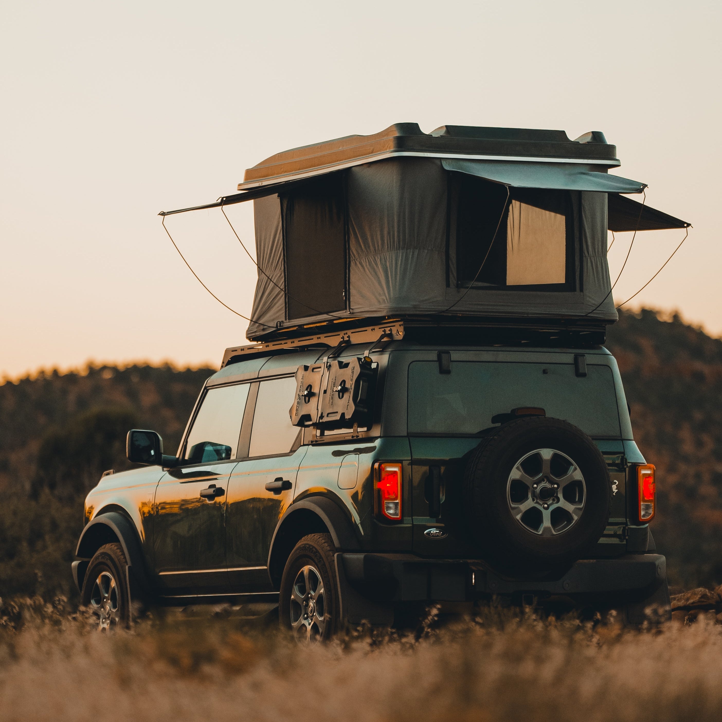 HD Tent Mount With 1.5" Rise