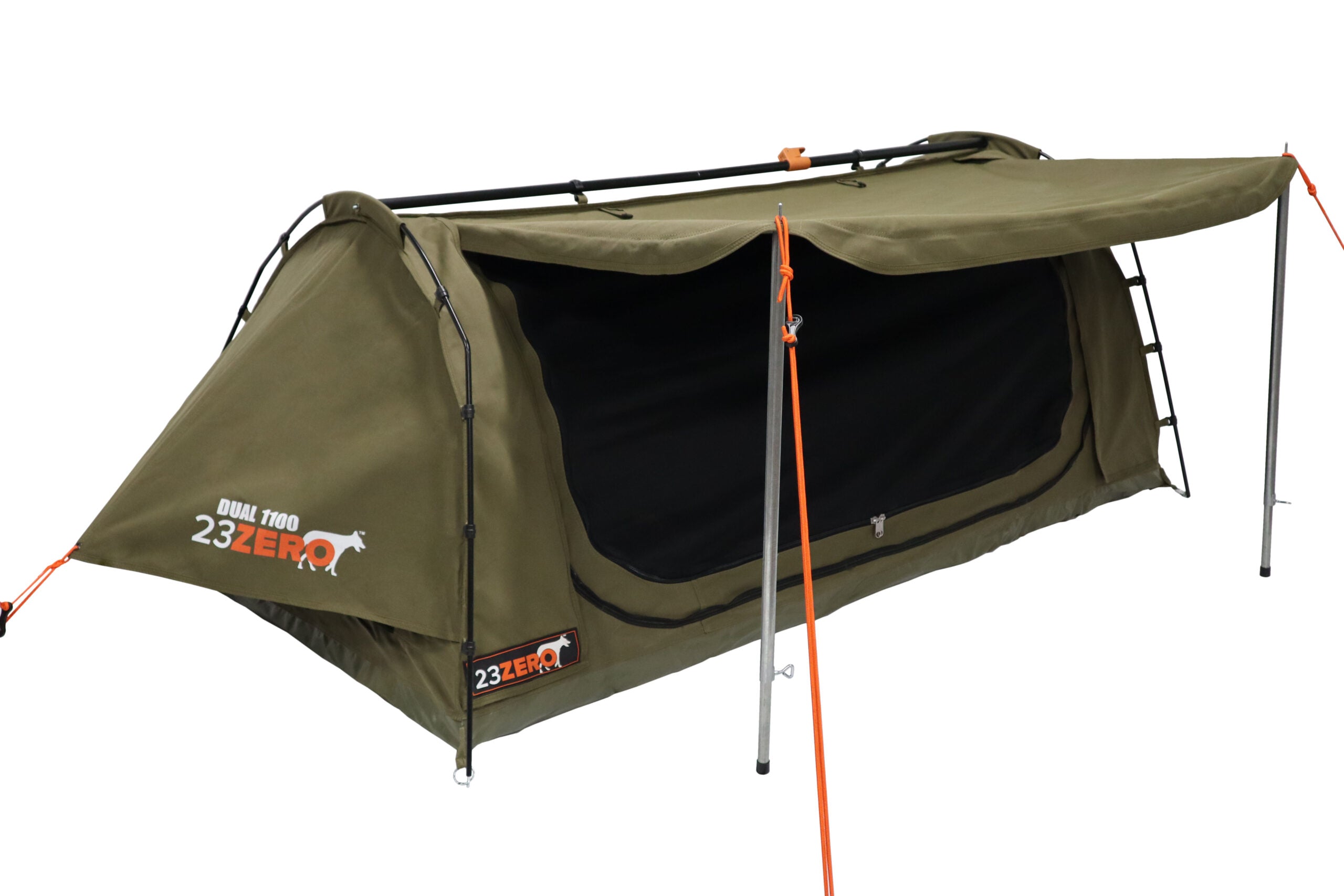 Swag Awning Pole Set Fixed Height 47 inches