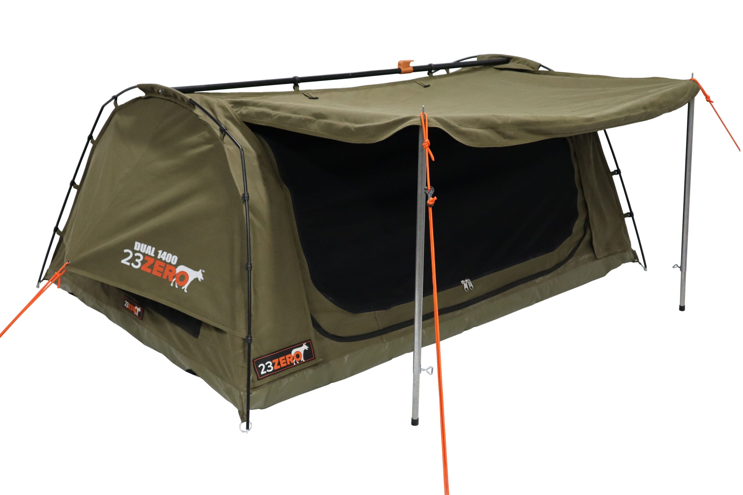 Swag Awning Pole Set Fixed Height 47 inches