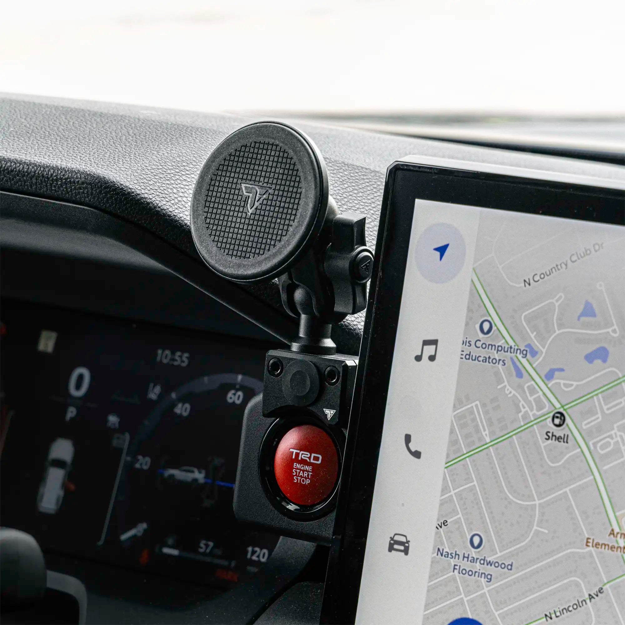 2024+ Toyota Tacoma (8" & 14" Screen) & 2025+ Toyota 4Runner LINK™ Dash Clip with MagSafe Phone Holder