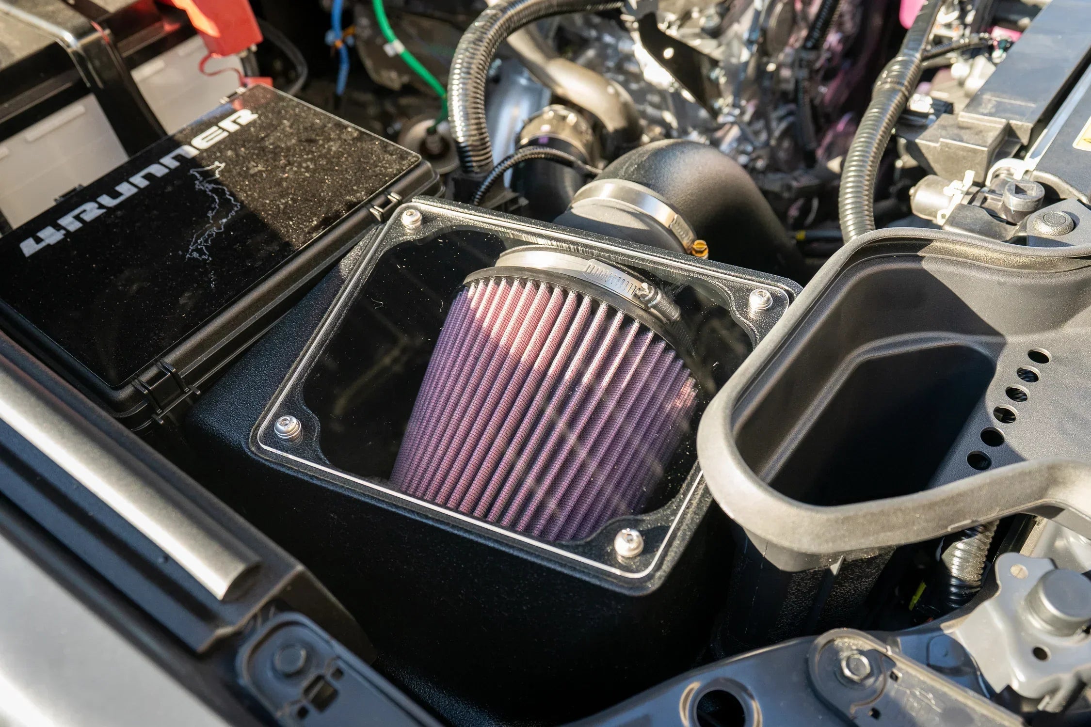 Acrylic Window for K&N 63 Series Air Intake - 2024+ Land Cruiser / Tacoma / 2025+ 4Runner