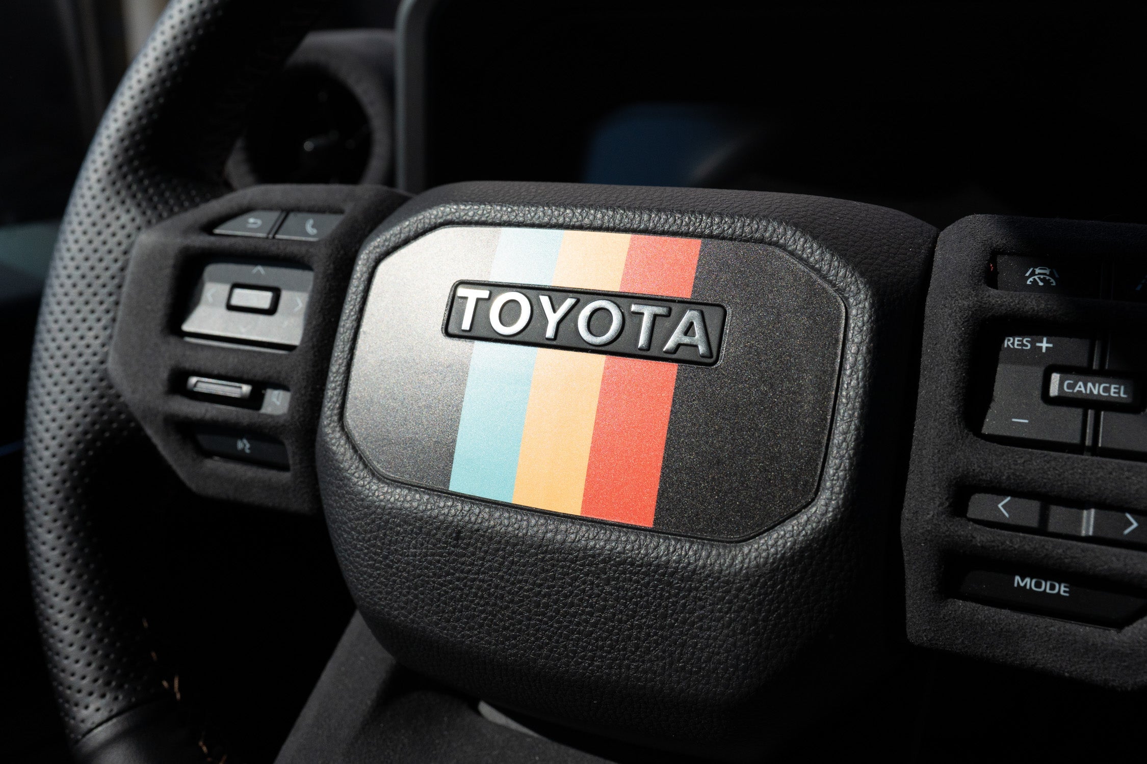 Heritage Steering Wheel Overlay - 2024+ Land Cruiser
