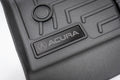 Etched Gloss Black Acura Emblem Inserts for WeatherTech Floor Mats