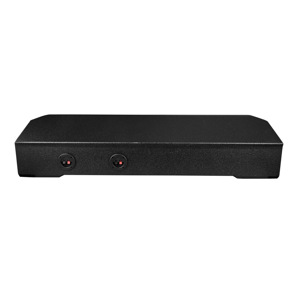 Quad 8” Ported Subwoofer Under-Seat Enclosure for 2018–2026 Jeep Gladiator