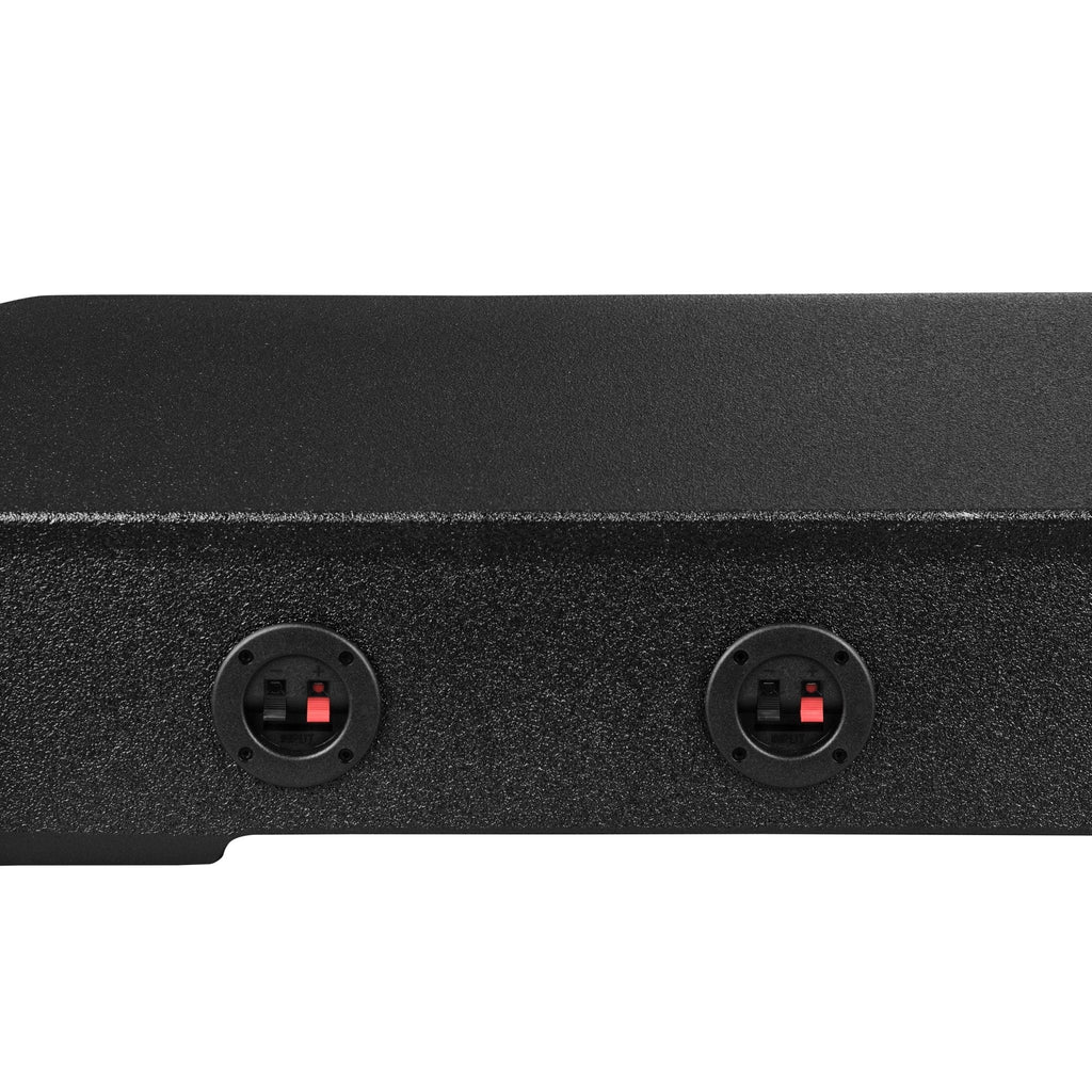 Quad 8” Ported Subwoofer Under-Seat Enclosure for 2018–2026 Jeep Gladiator
