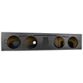 Quad 8" Ported Subwoofer Enclosure For DODGE 4 Door Crew Cab 19-23