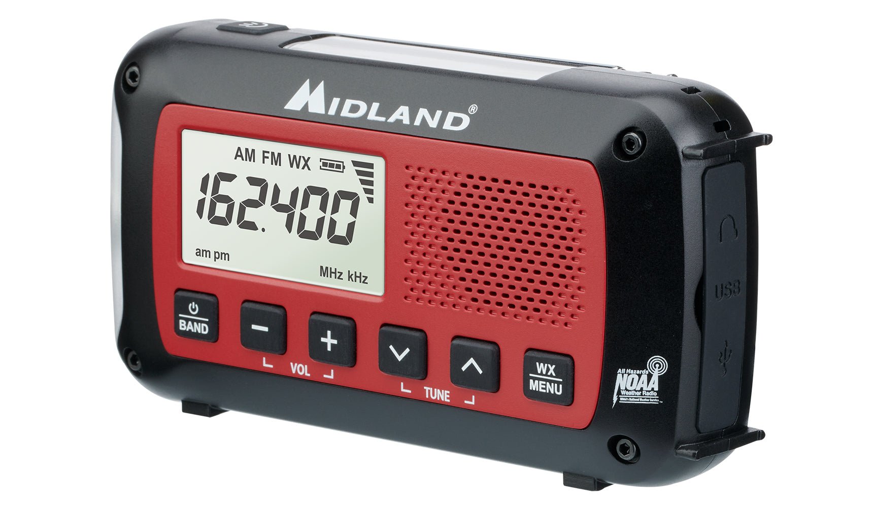 Midland Emergency Crank Weather Alert Radio [B]