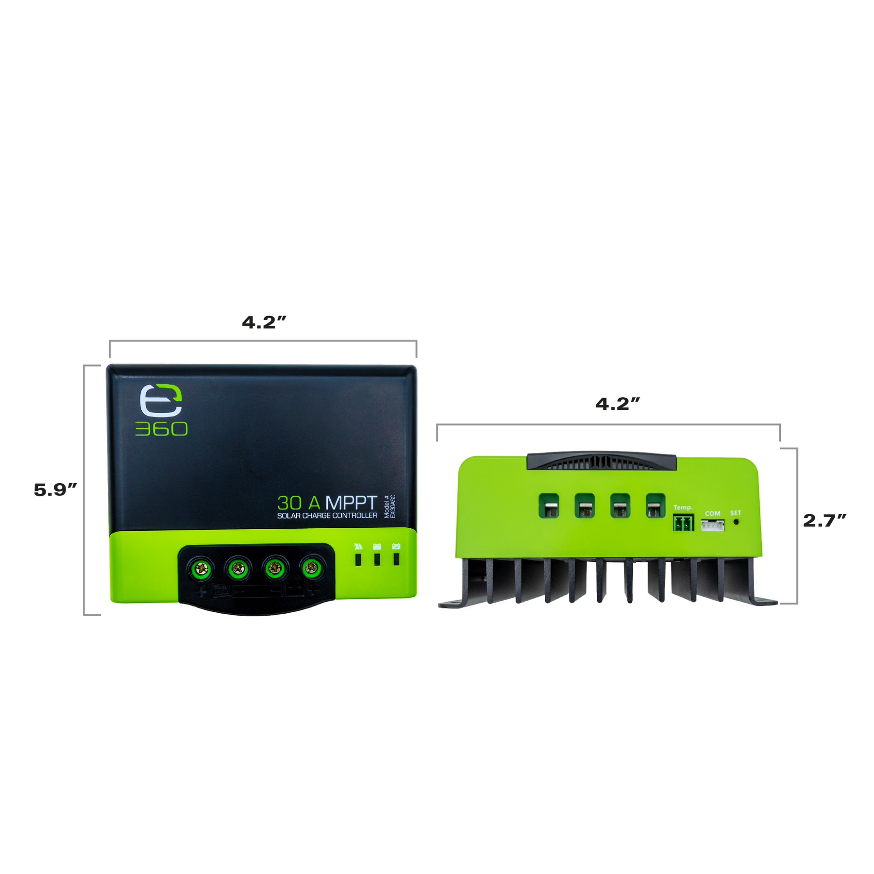 E360 30 A MPPT Bluetooth Solar Charge Controller [A]