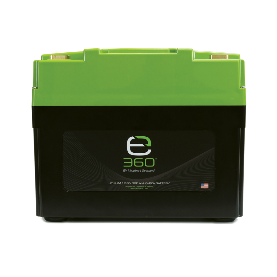 E360 12.8V 368Ah Extreme-Density LiFePO4 Deep Cycle Battery [C]
