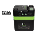 E360 (1) EX-AURA001: AURA 600W Inverter (1) EX-G24-60C: E360 12.8V 60Ah G24 High-Density LiFePO4 Deep Cycle Battery [A]