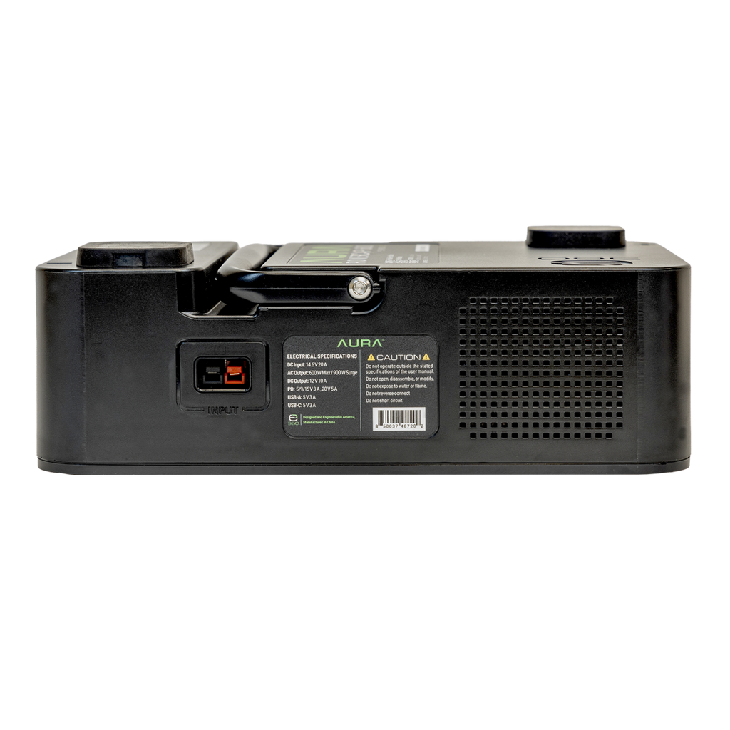 E360 AURA 600W Inverter for 12.8V Group 24 Batteries [A]