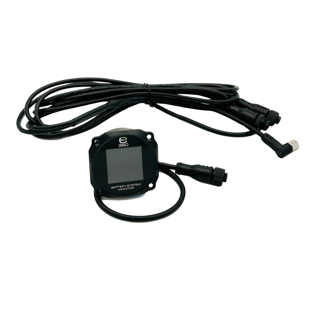 E360 51.2V GC2 Lithium Battery Monitor. LCD Display with 3M Cable [A]