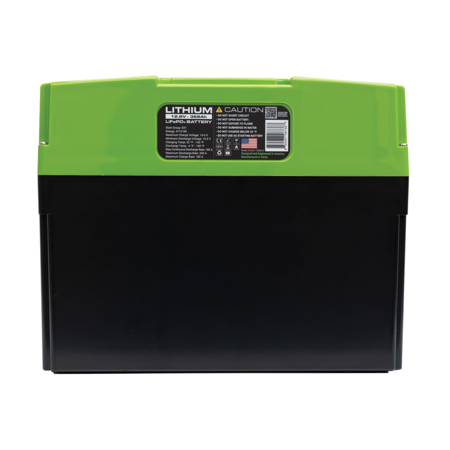 E360 12.8V 368Ah LiFePO4 Deep Cycle Battery with Bluetooth. [A]