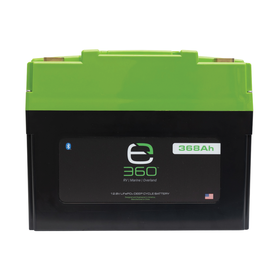 E360 12.8V 368Ah LiFePO4 Deep Cycle Battery with Bluetooth. [A]
