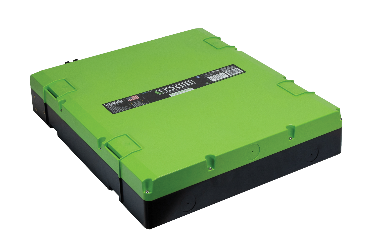 E360 12.8V 240Ah Edge LiFePO4 Deep Cycle Battery. Includes Bluetooth, CANBus, and VHC Internal Heating. [A]