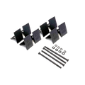 E360 EX2 3-Battery Tie Down Add-On Kit. Compatible with EX2 Edge series batteries. An EX2 base mounting kit is required for any Add-On kit. [A]