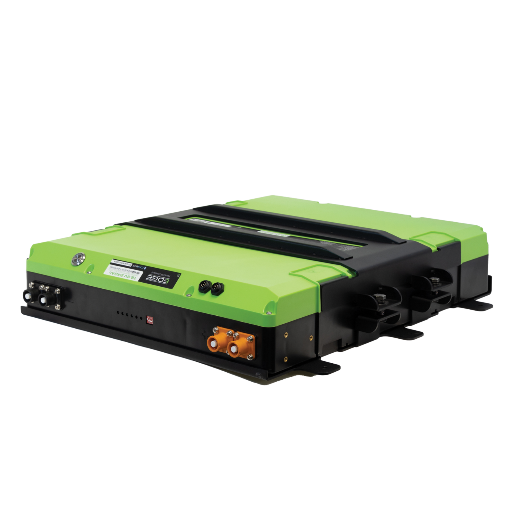 E360 EX2 Base Tie Down System. Compatible with EX2 Edge series batteries. For multiple battery installations, use this base kit along with the appropriate add-on kit. [A]