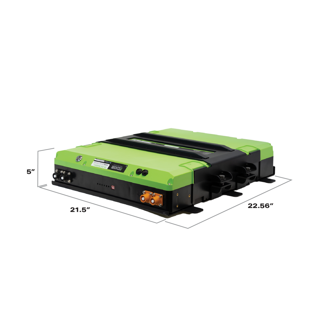 E360 EX2 Base Tie Down System. Compatible with EX2 Edge series batteries. For multiple battery installations, use this base kit along with the appropriate add-on kit. [A]