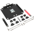 E360 Group 27 - 100, 120 Ah Dual Tie Down Tray System with One Set of Bus Bars. [C]