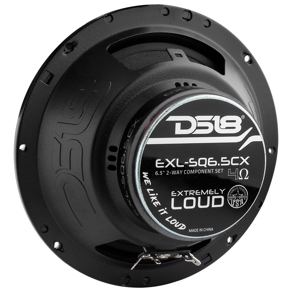 EXL 6.5" 2-Way Component Speaker System | 150W RMS 4-Ohm