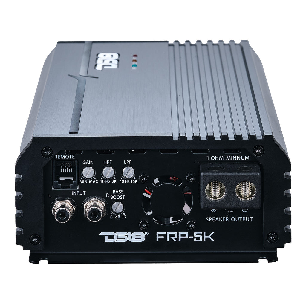 FRP Compact Full-Range Class D 1-Channel Amplifier 5,000 Watts Rms @ 1-Ohm