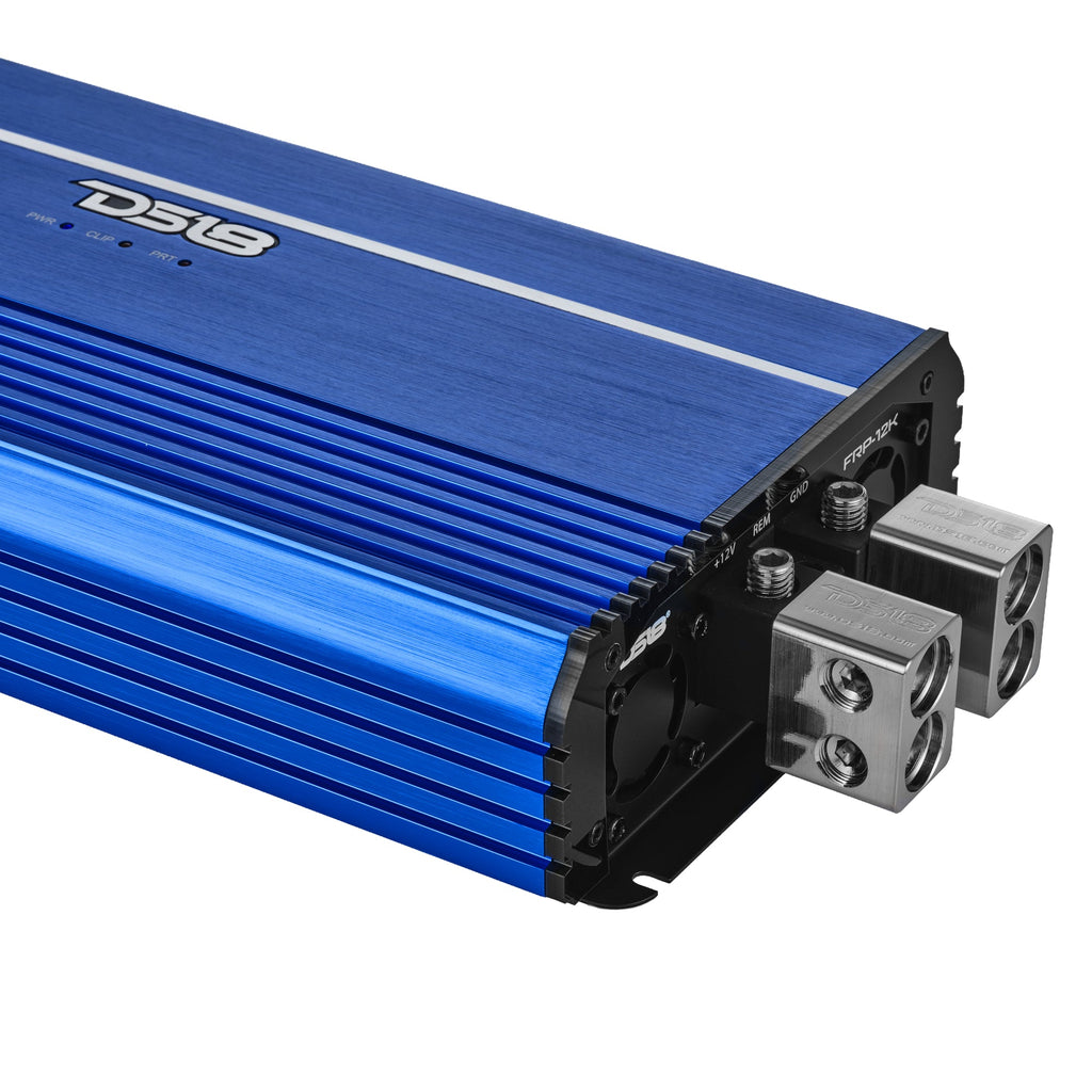 FRP Compact Full-Range Class D 1-Channel Amplifier 12,000 Watts Rms @ 1-Ohm