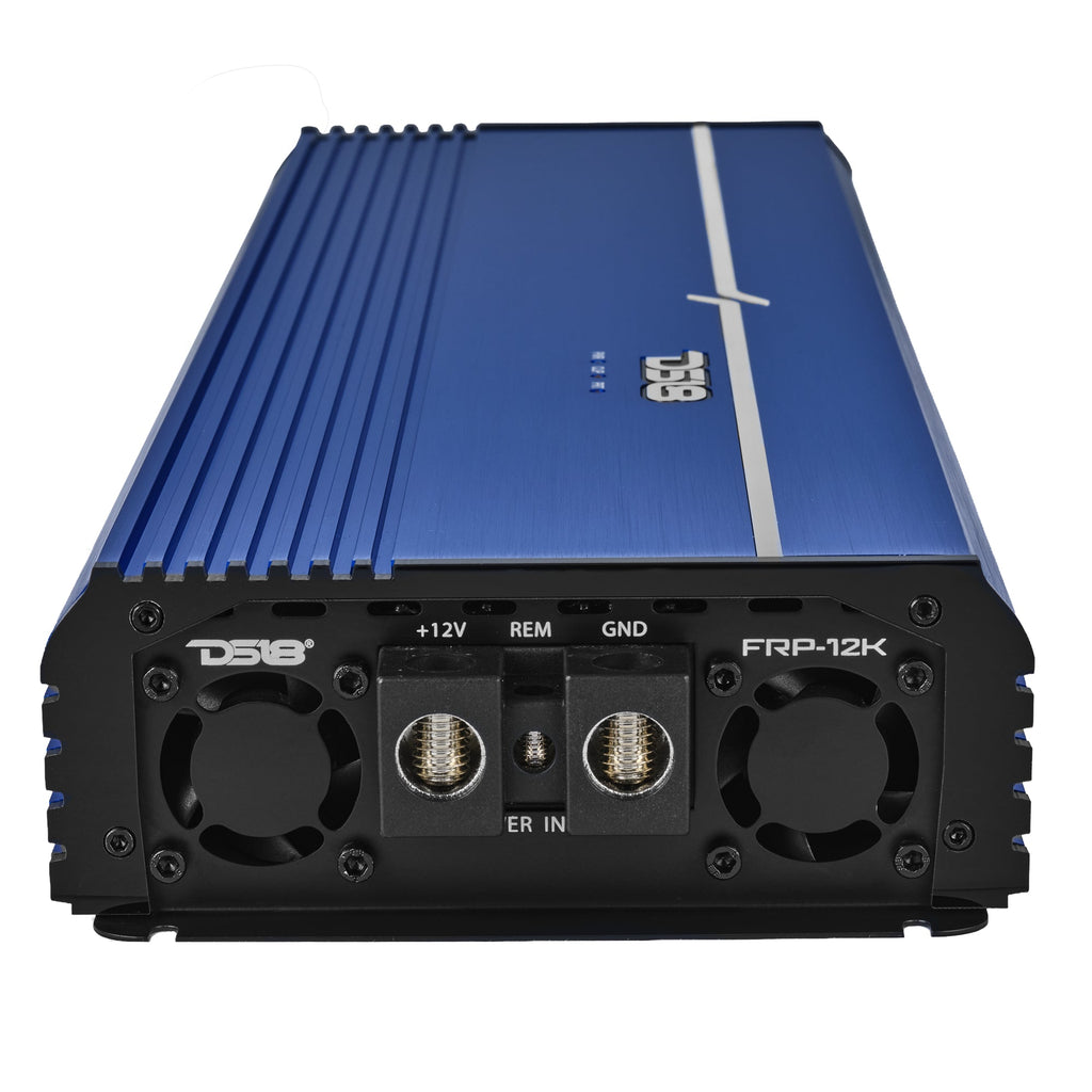 FRP Compact Full-Range Class D 1-Channel Amplifier 12,000 Watts Rms @ 1-Ohm