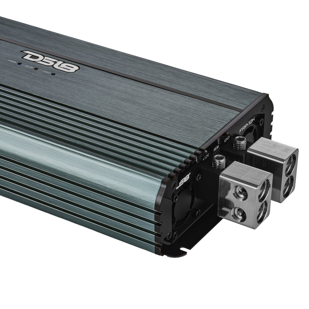 FRP Compact Full-Range Class D 1-Channel Amplifier 12,000 Watts Rms @ 1-Ohm