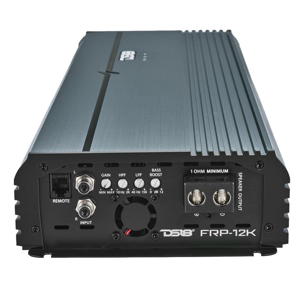 FRP Compact Full-Range Class D 1-Channel Amplifier 12,000 Watts Rms @ 1-Ohm