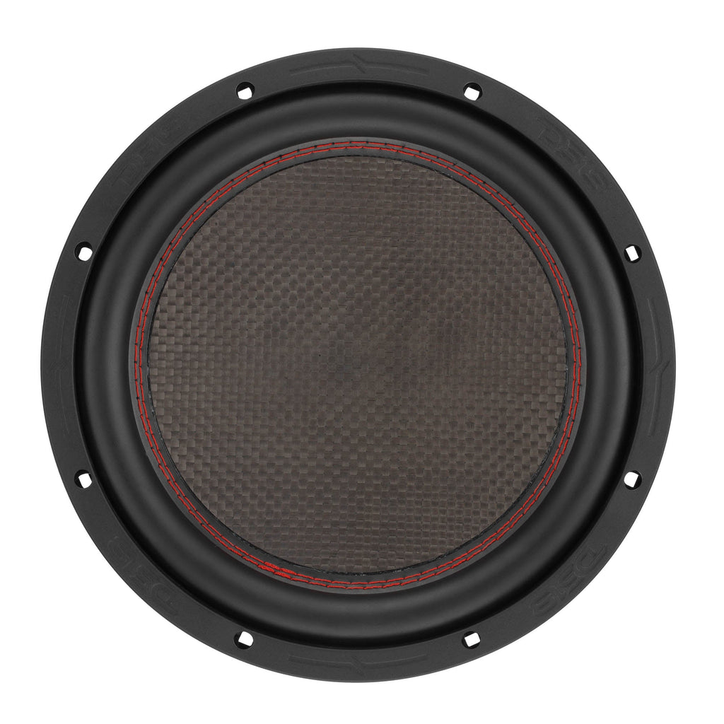 GEN-X 10" Subwoofer with Carbon Fiber Dust Cap | 600W RMS Dual 4-Ohm Voice Coils