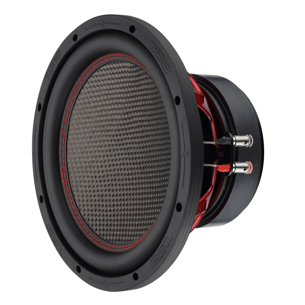 GEN-X 10" Subwoofer with Carbon Fiber Dust Cap | 600W RMS Dual 4-Ohm Voice Coils