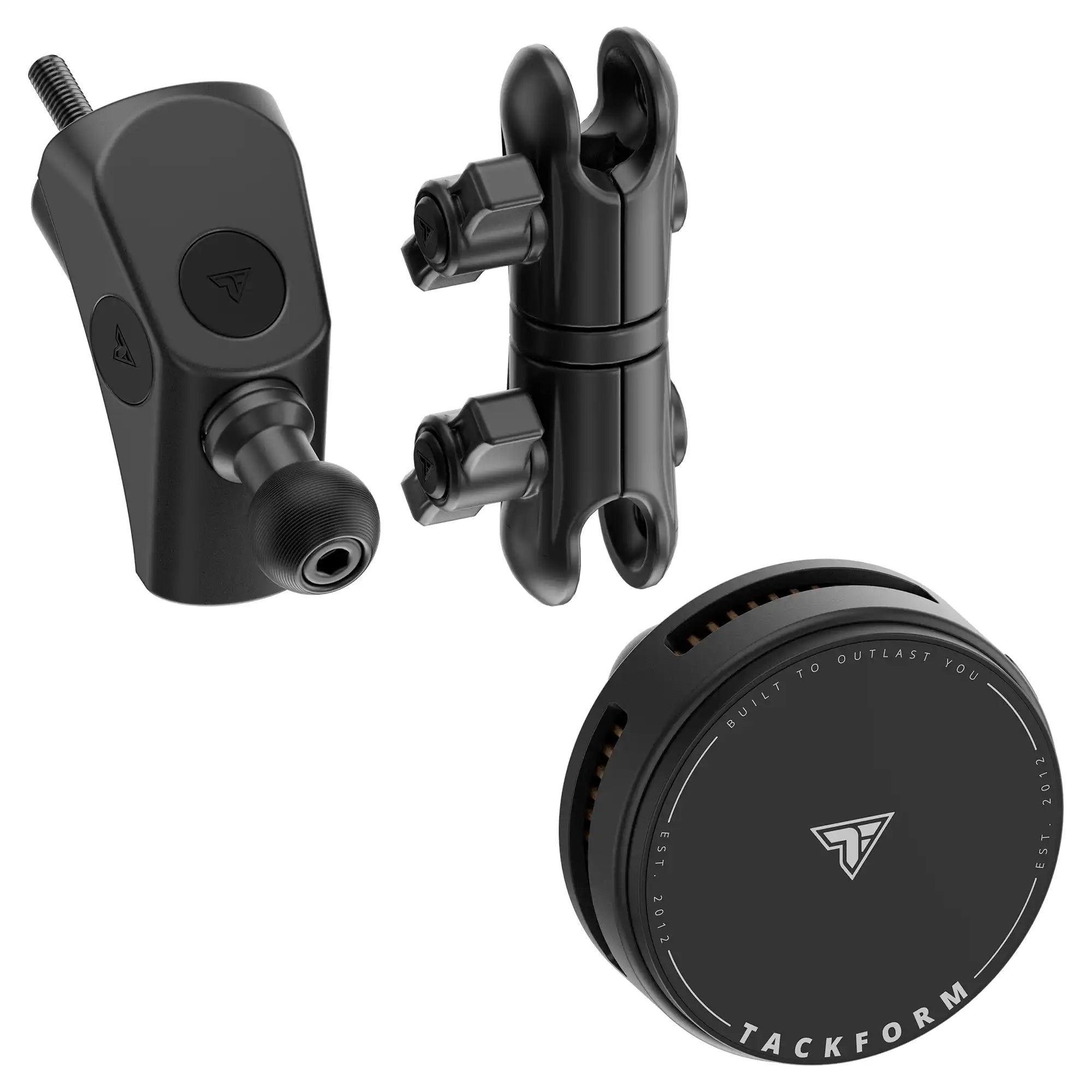 2024+ Jeep JL, Gladiator, and 4XE LINK™ Grab Handle Mount With Qi2.2/MagSafe Charging & Cooling Phone Holder | 3.5" Arm