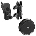 2024+ Jeep JL, Gladiator, and 4XE LINK™ Grab Handle Mount With Qi2.2/MagSafe Charging & Cooling Phone Holder | 3.5" Arm