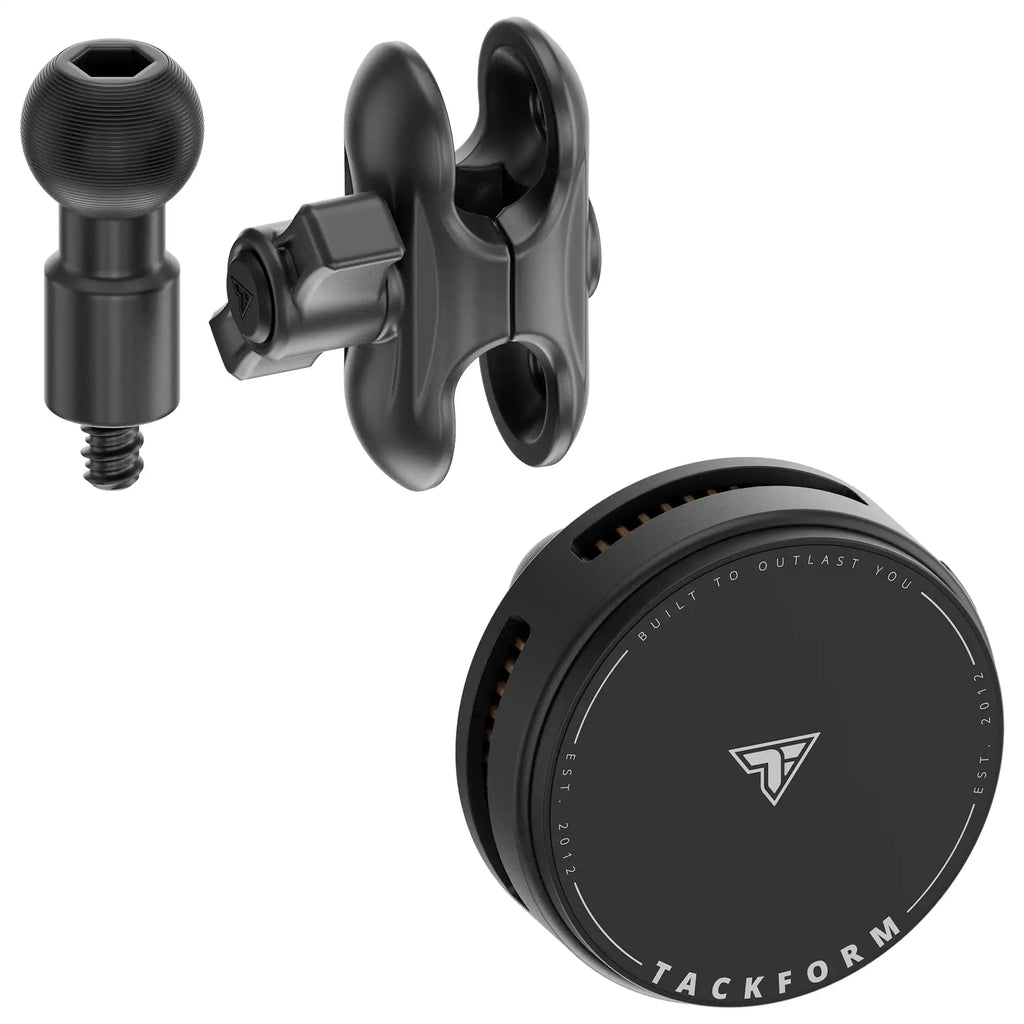 2018 - 2023 Jeep JL, Gladiator, and 4XE LINK™ Grab Bar Mount With Qi2.2/MagSafe Charging & Cooling Phone Holder | 2" Arm
