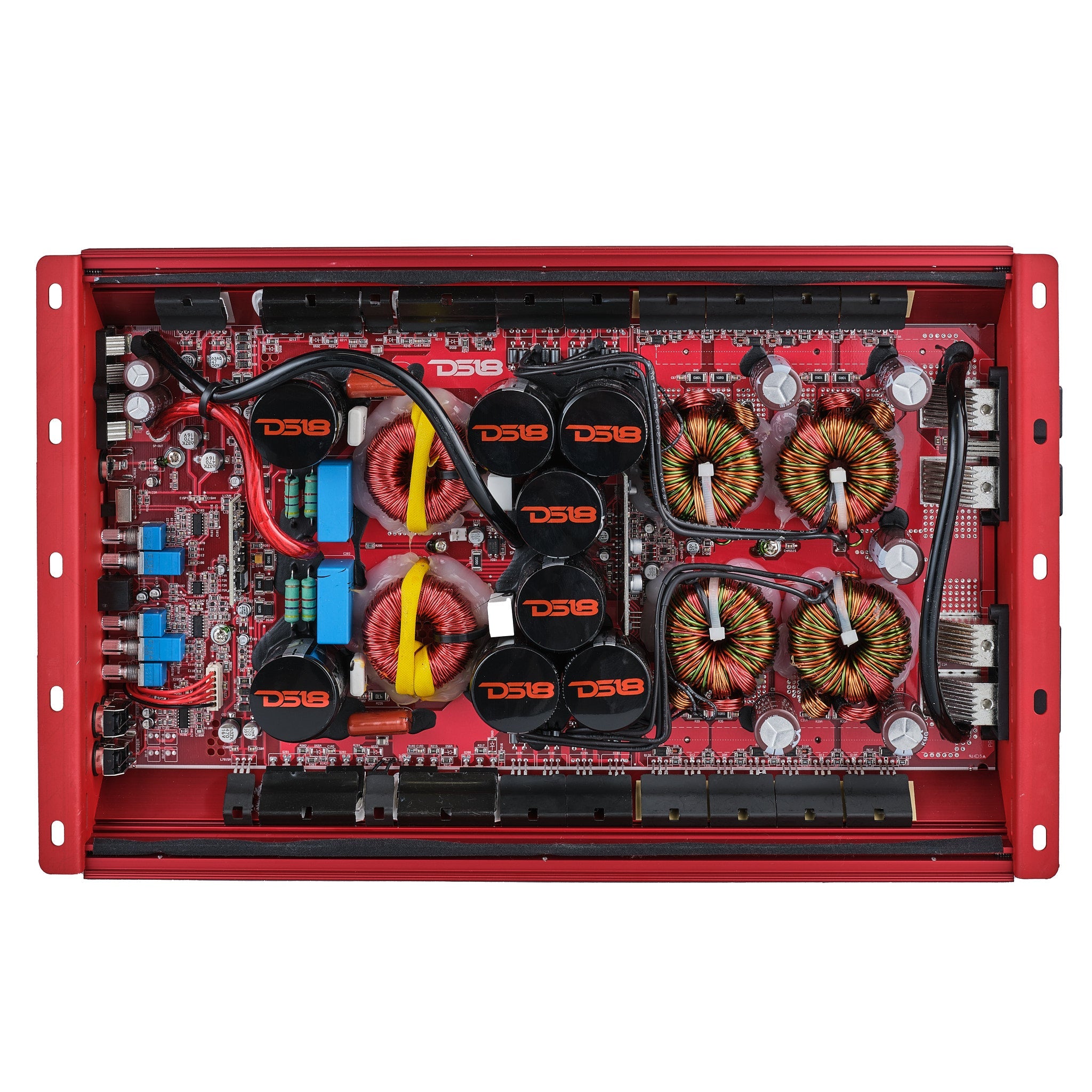 HOOLIGAN KO 1-Channel Amplifier with Voltmeter 5000 Watts Rms @ 1-Ohm Made In Korea