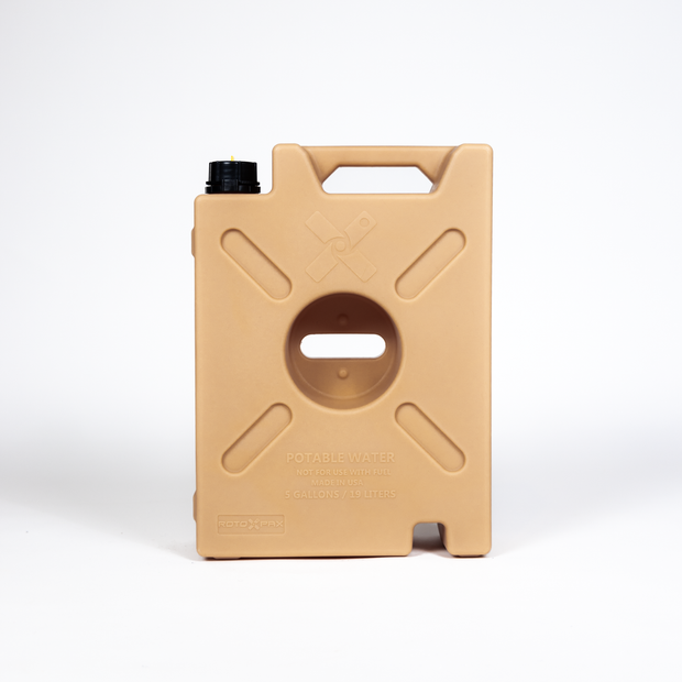 Rotopax 5 Gallon Tan Camp Jug